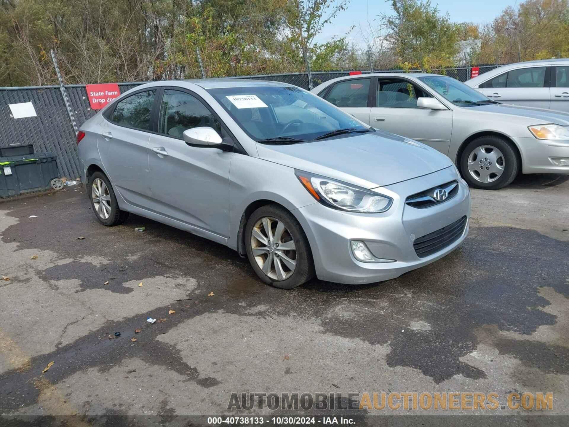 KMHCU4AE4DU436279 HYUNDAI ACCENT 2013