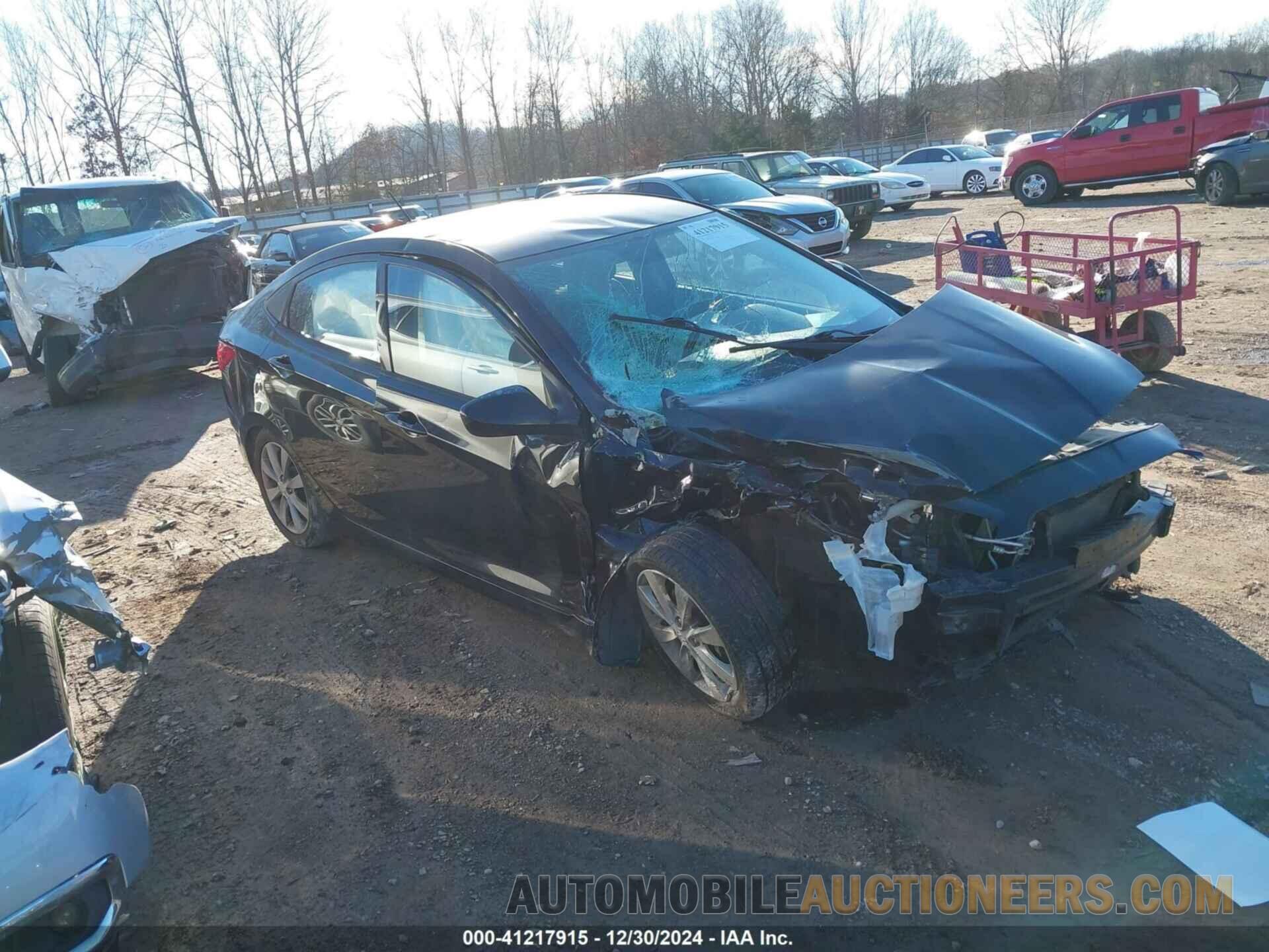 KMHCU4AE4EU752945 HYUNDAI ACCENT 2014