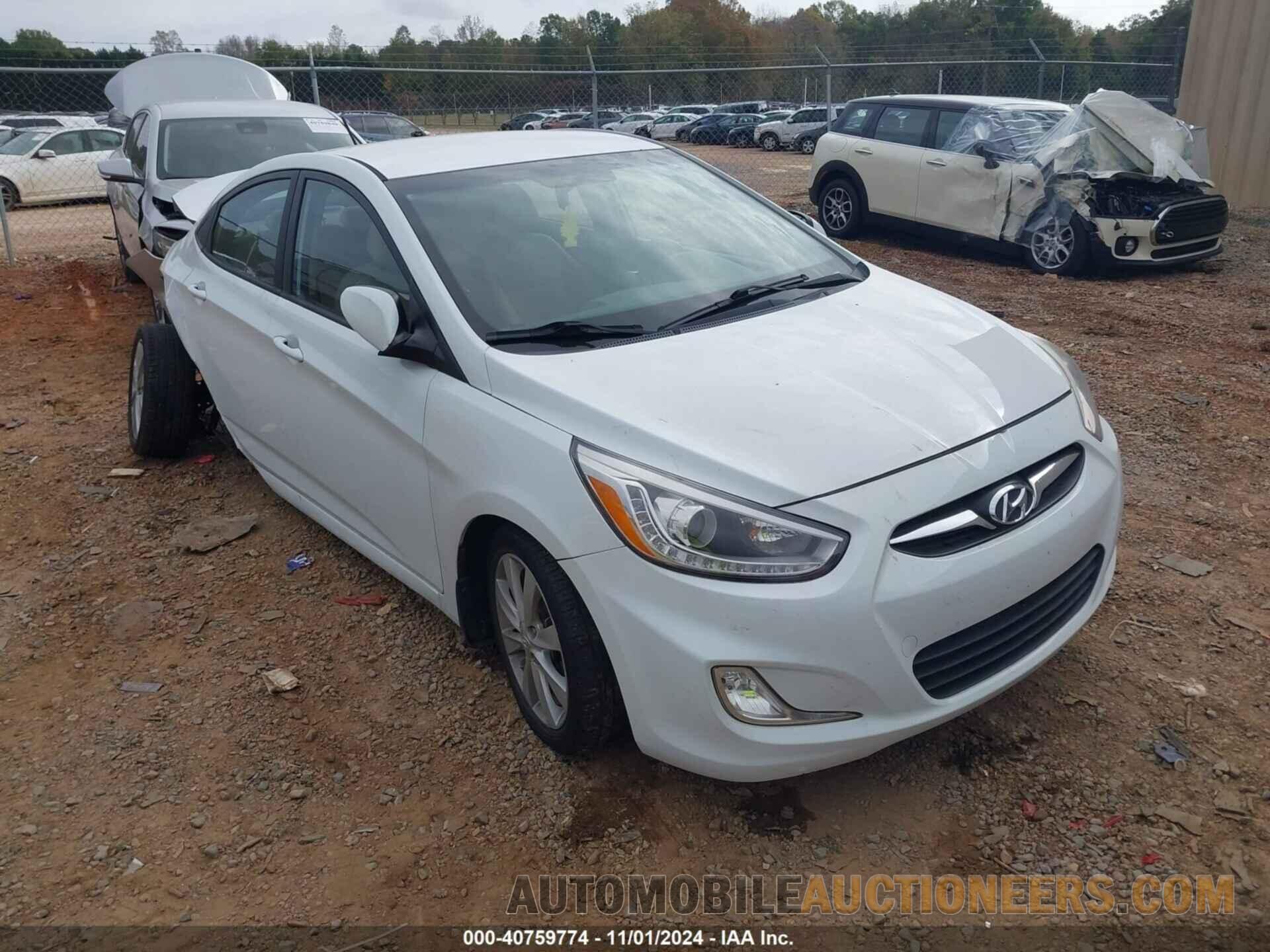 KMHCU4AE4EU766716 HYUNDAI ACCENT 2014