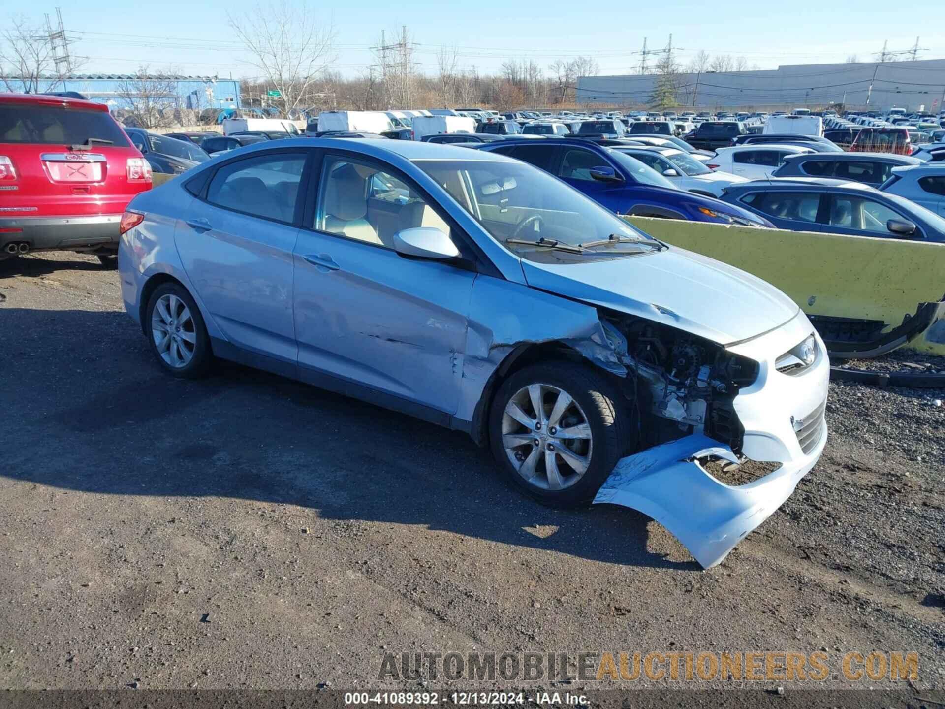 KMHCU4AE6CU129534 HYUNDAI ACCENT 2012