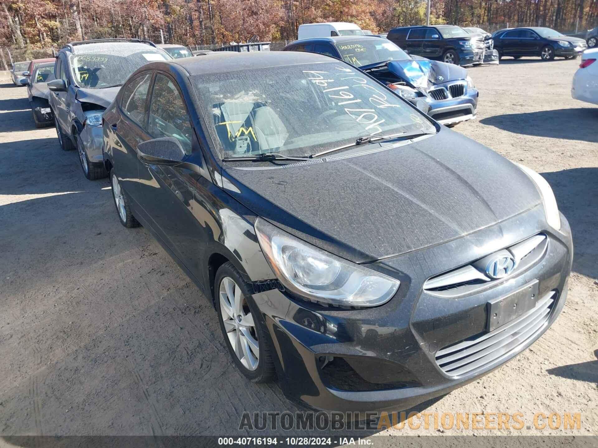 KMHCU4AE8CU044985 HYUNDAI ACCENT 2012