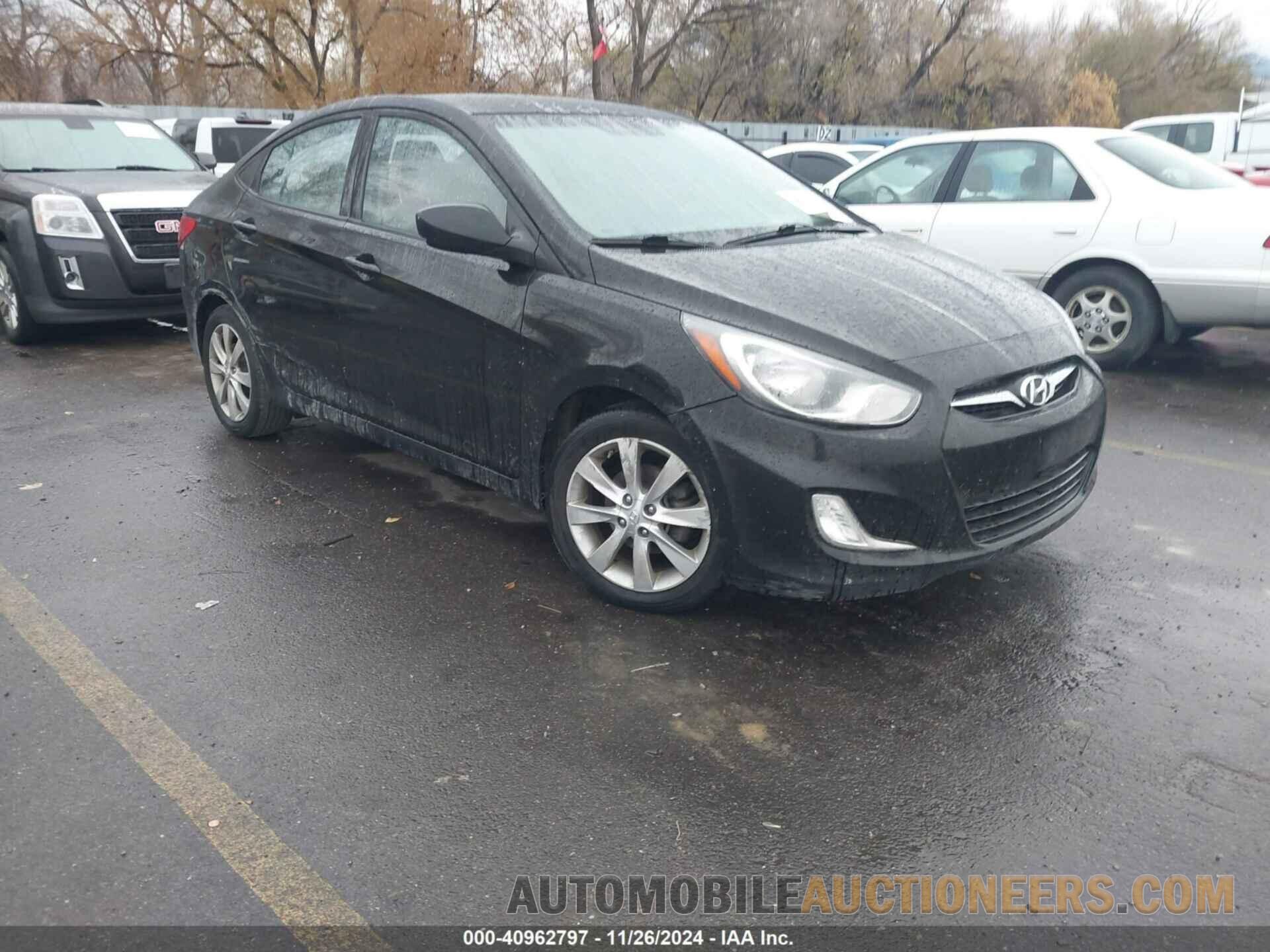 KMHCU4AE8DU463145 HYUNDAI ACCENT 2013