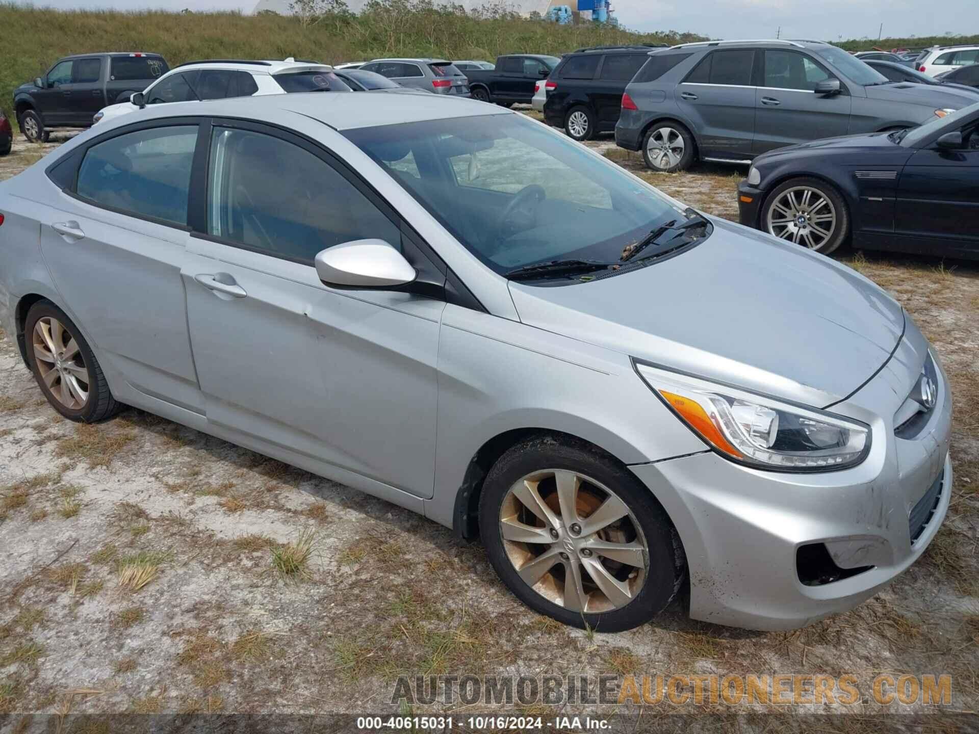 KMHCU4AE8EU738885 HYUNDAI ACCENT 2014