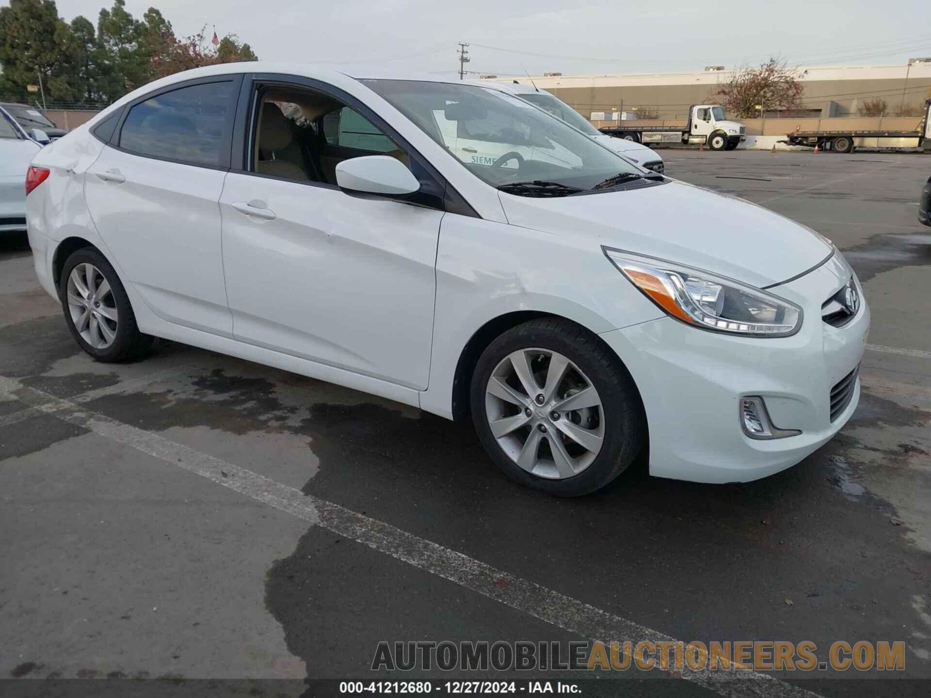 KMHCU4AE8EU747926 HYUNDAI ACCENT 2014