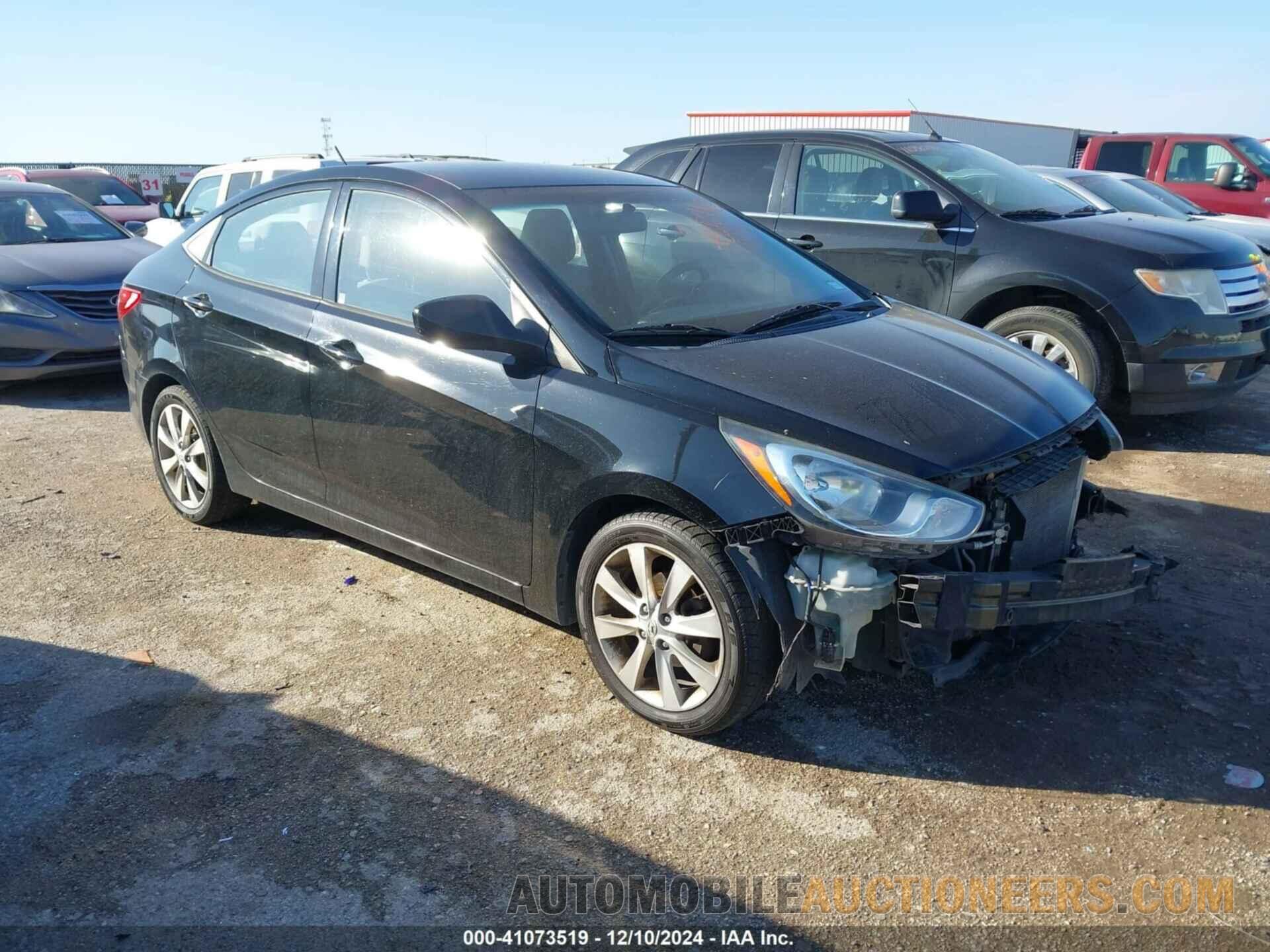 KMHCU4AE9CU130239 HYUNDAI ACCENT 2012