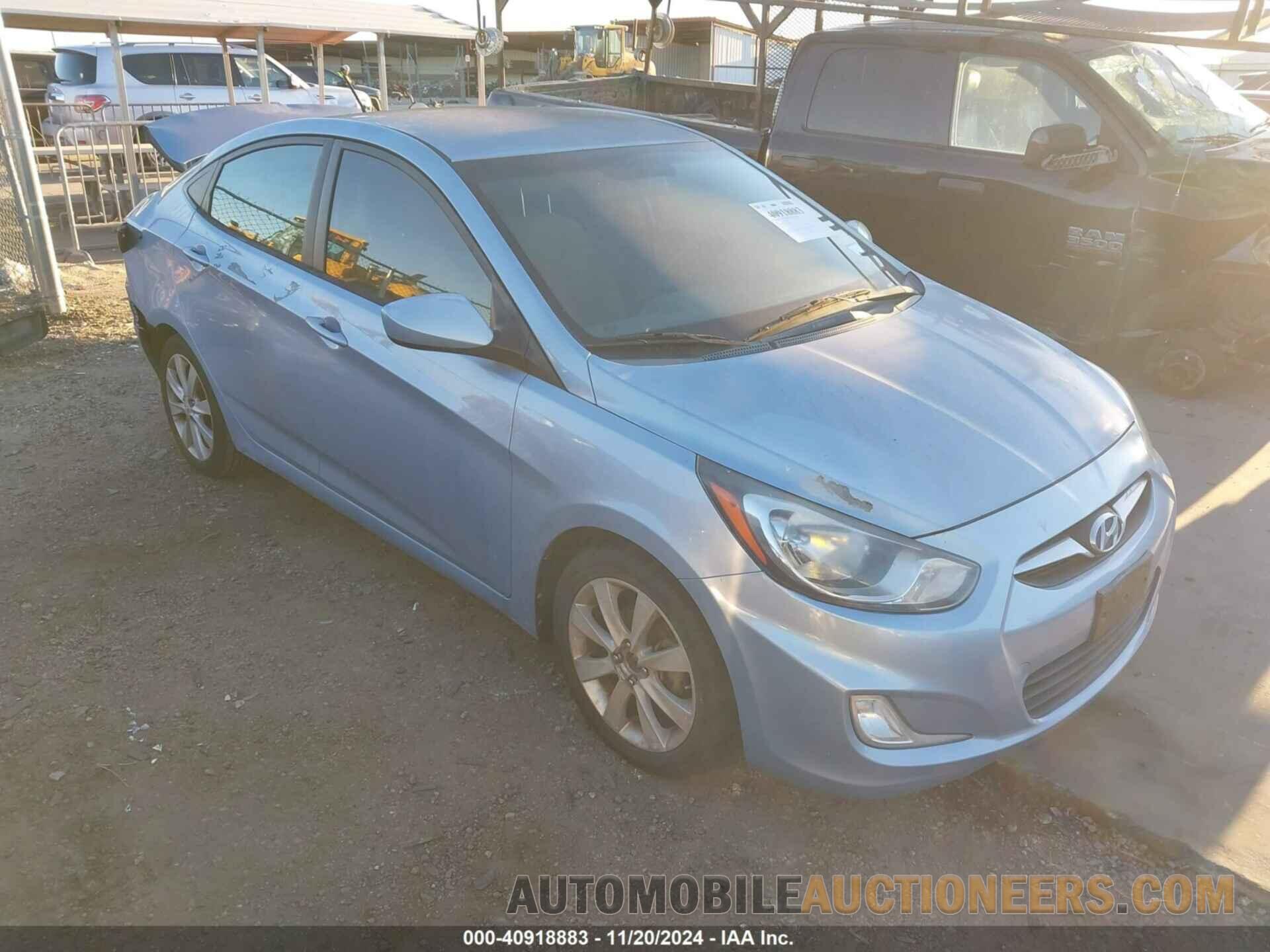 KMHCU4AE9CU145680 HYUNDAI ACCENT 2012