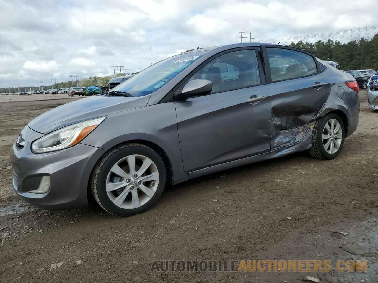 KMHCU4AE9EU627648 HYUNDAI ACCENT 2014