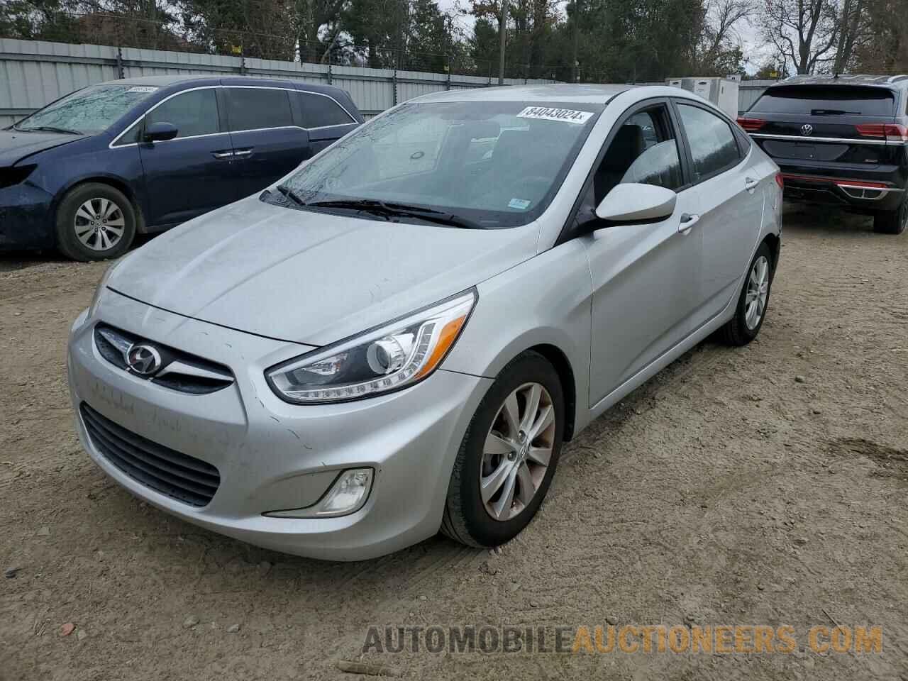 KMHCU4AE9EU680740 HYUNDAI ACCENT 2014