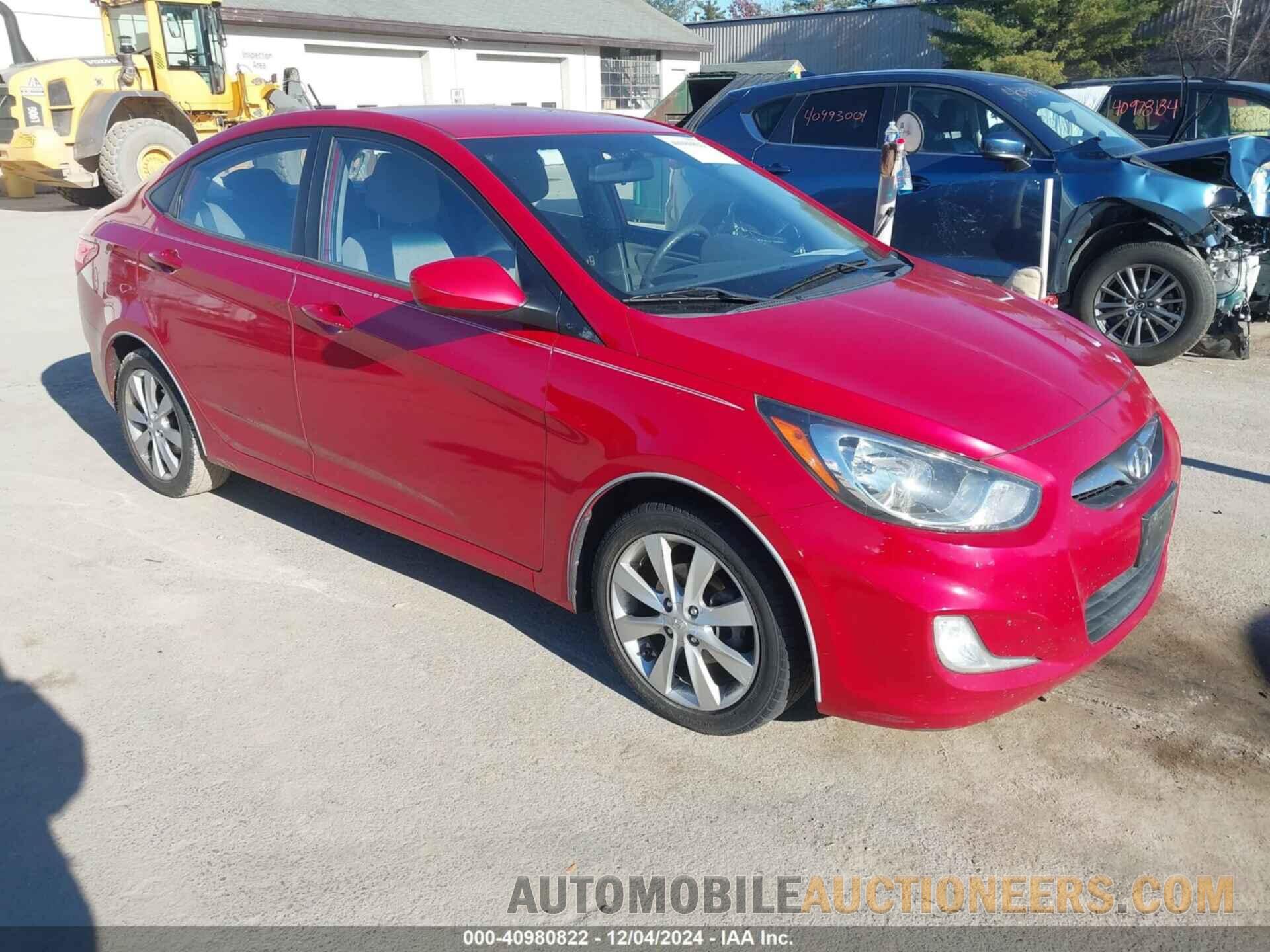 KMHCU4AEXCU071203 HYUNDAI ACCENT 2012