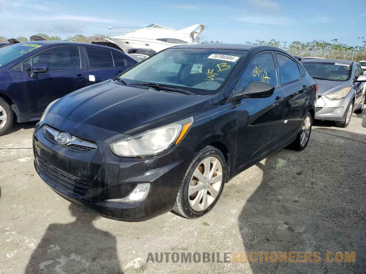 KMHCU4AEXDU316325 HYUNDAI ACCENT 2013