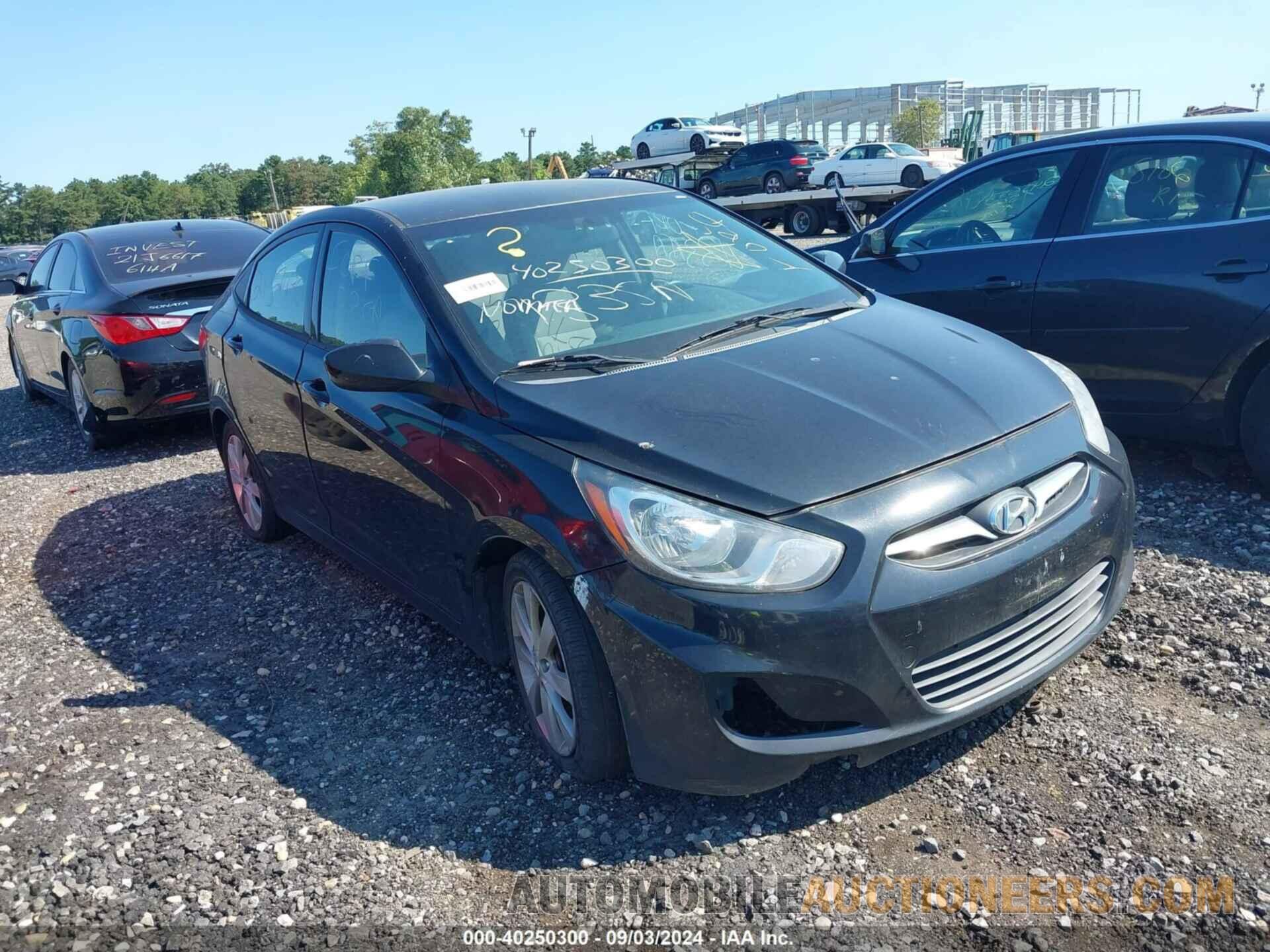 KMHCU4AEXDU339832 HYUNDAI ACCENT 2013