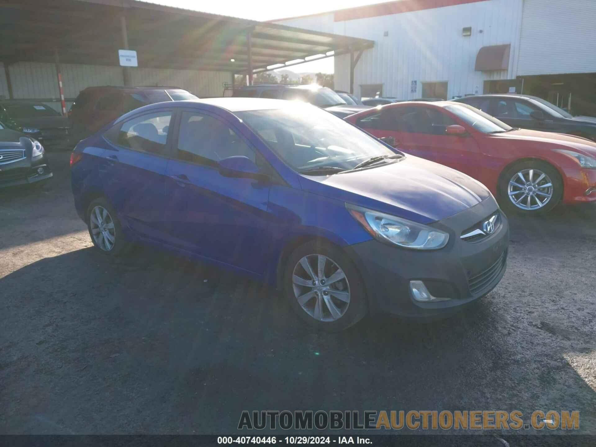 KMHCU4AEXDU463468 HYUNDAI ACCENT 2013