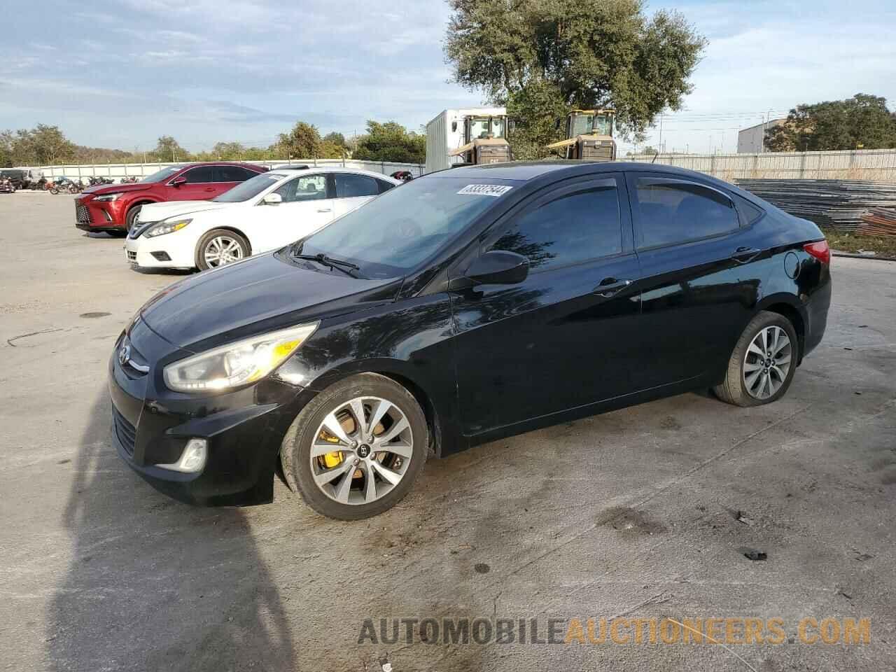 KMHCU4AEXGU164650 HYUNDAI ACCENT 2016