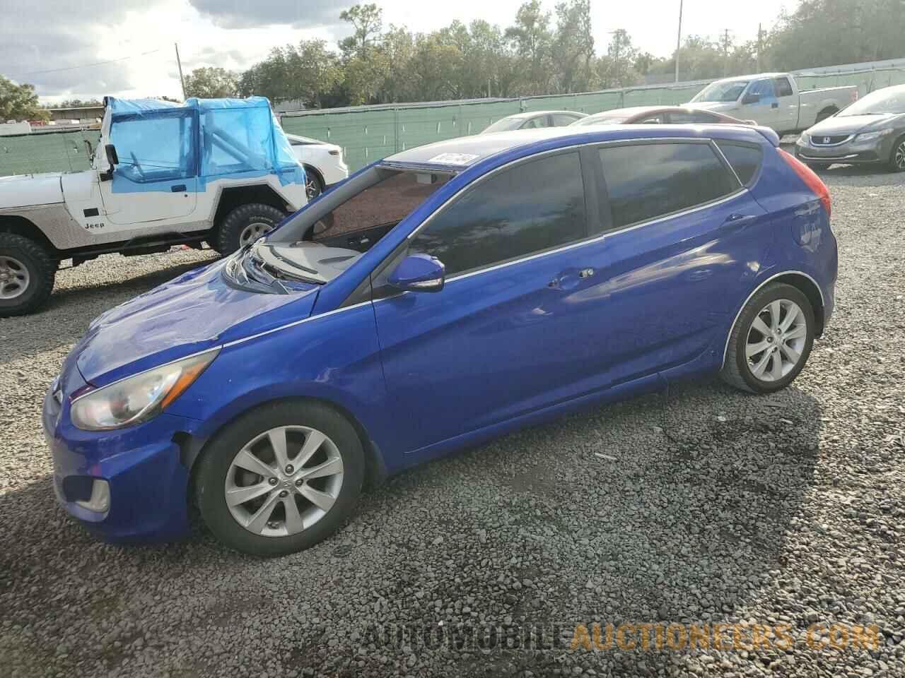 KMHCU5AE0DU079527 HYUNDAI ACCENT 2013