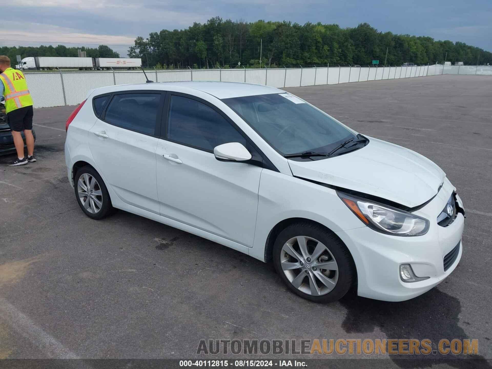 KMHCU5AE0DU107312 HYUNDAI ACCENT 2013