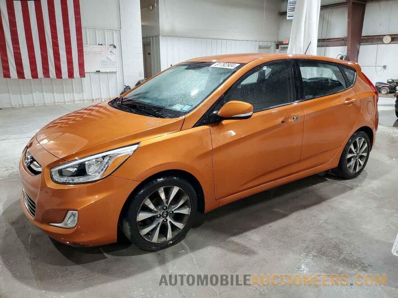 KMHCU5AE0GU244416 HYUNDAI ACCENT 2016