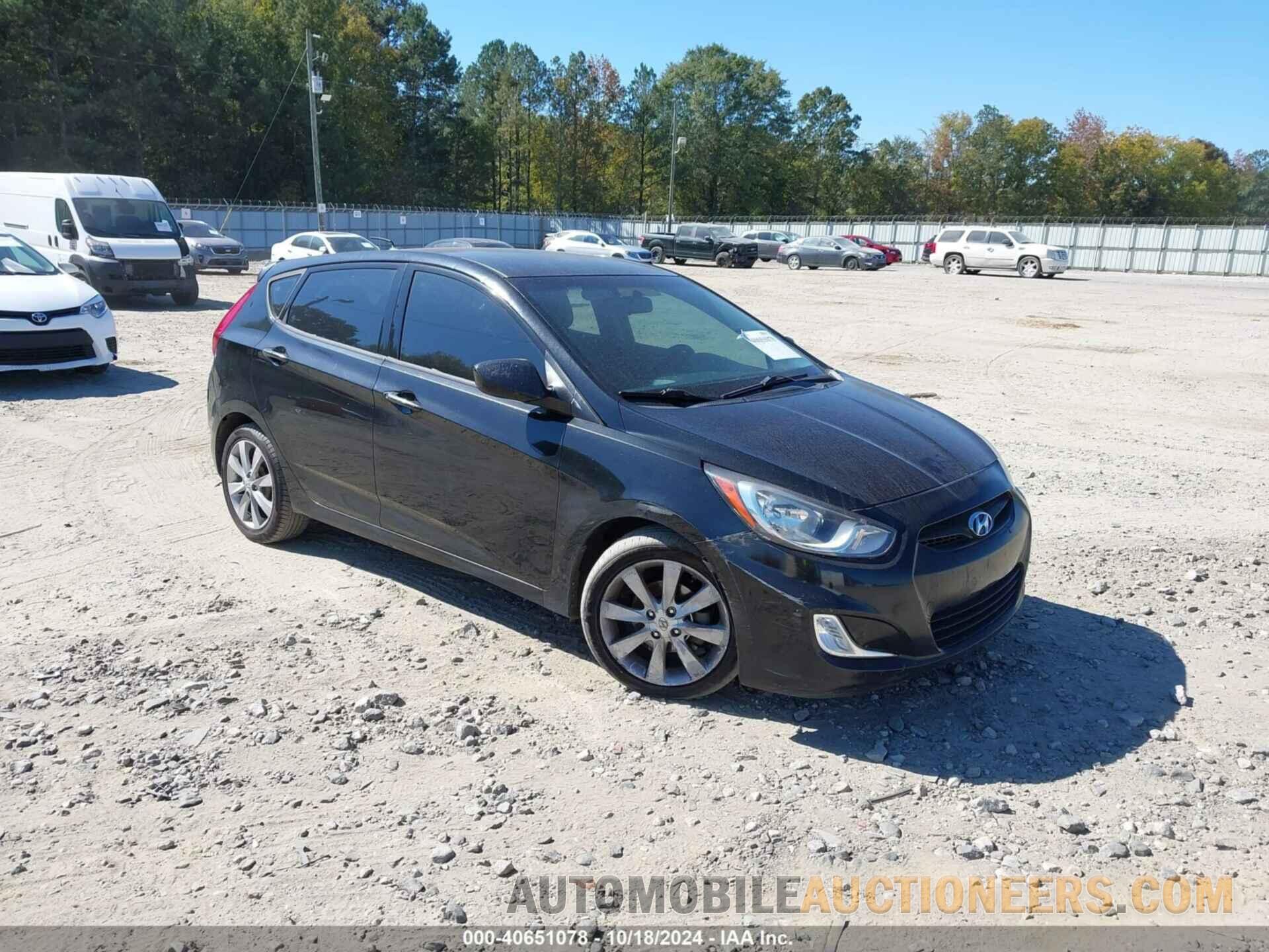 KMHCU5AE1CU039214 HYUNDAI ACCENT 2012