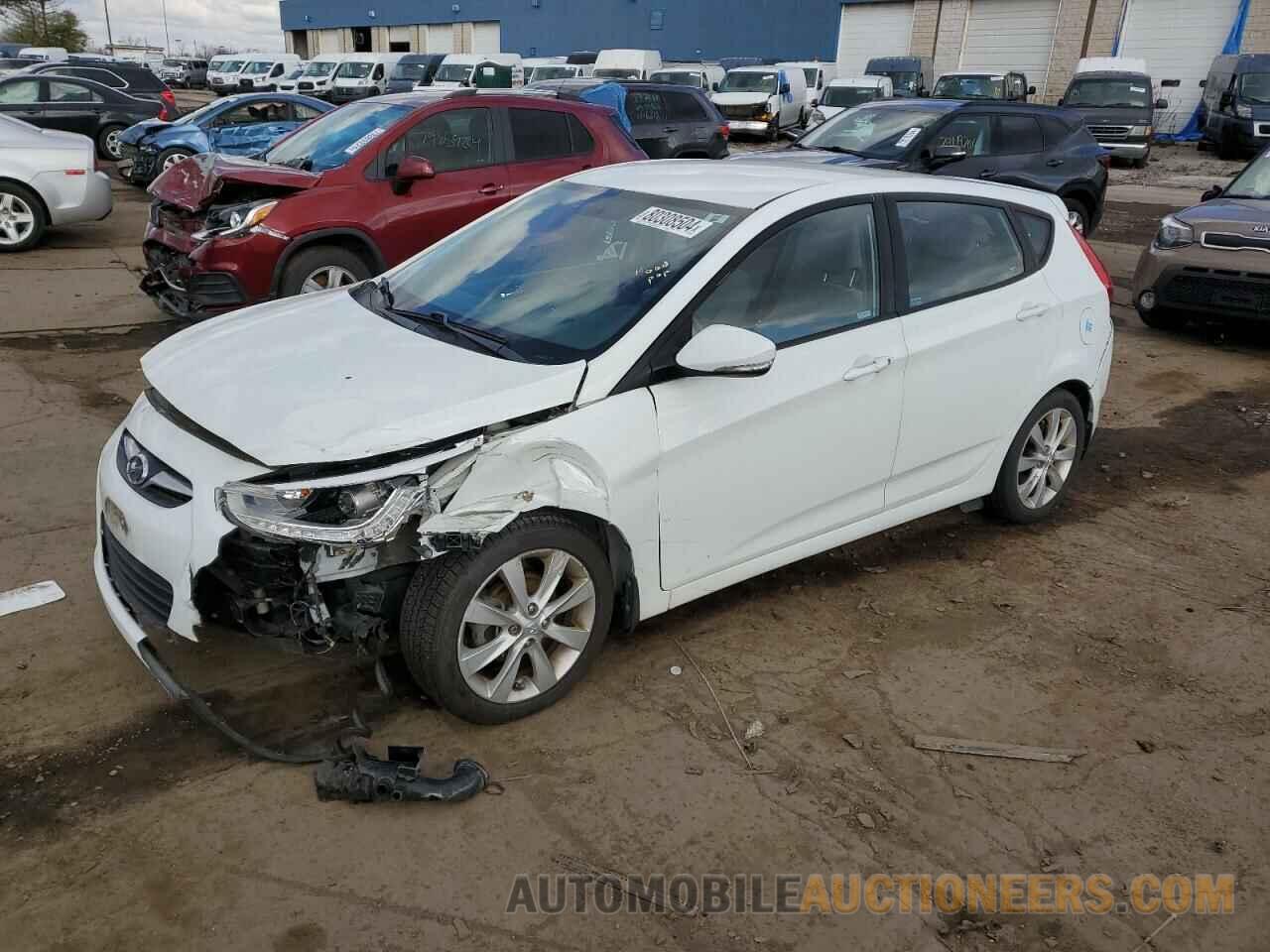 KMHCU5AE1EU177130 HYUNDAI ACCENT 2014