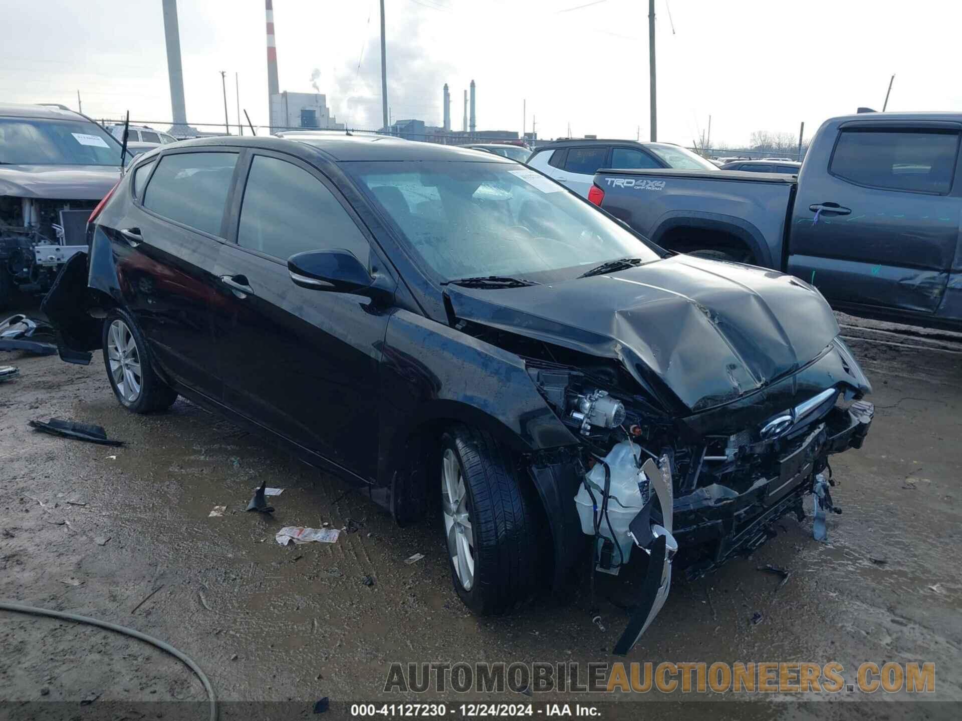 KMHCU5AE2EU174026 HYUNDAI ACCENT 2014