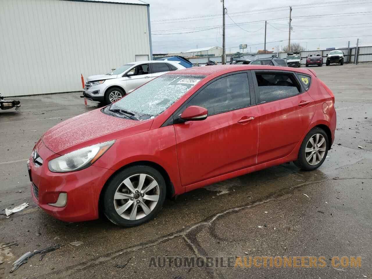 KMHCU5AE3DU078355 HYUNDAI ACCENT 2013