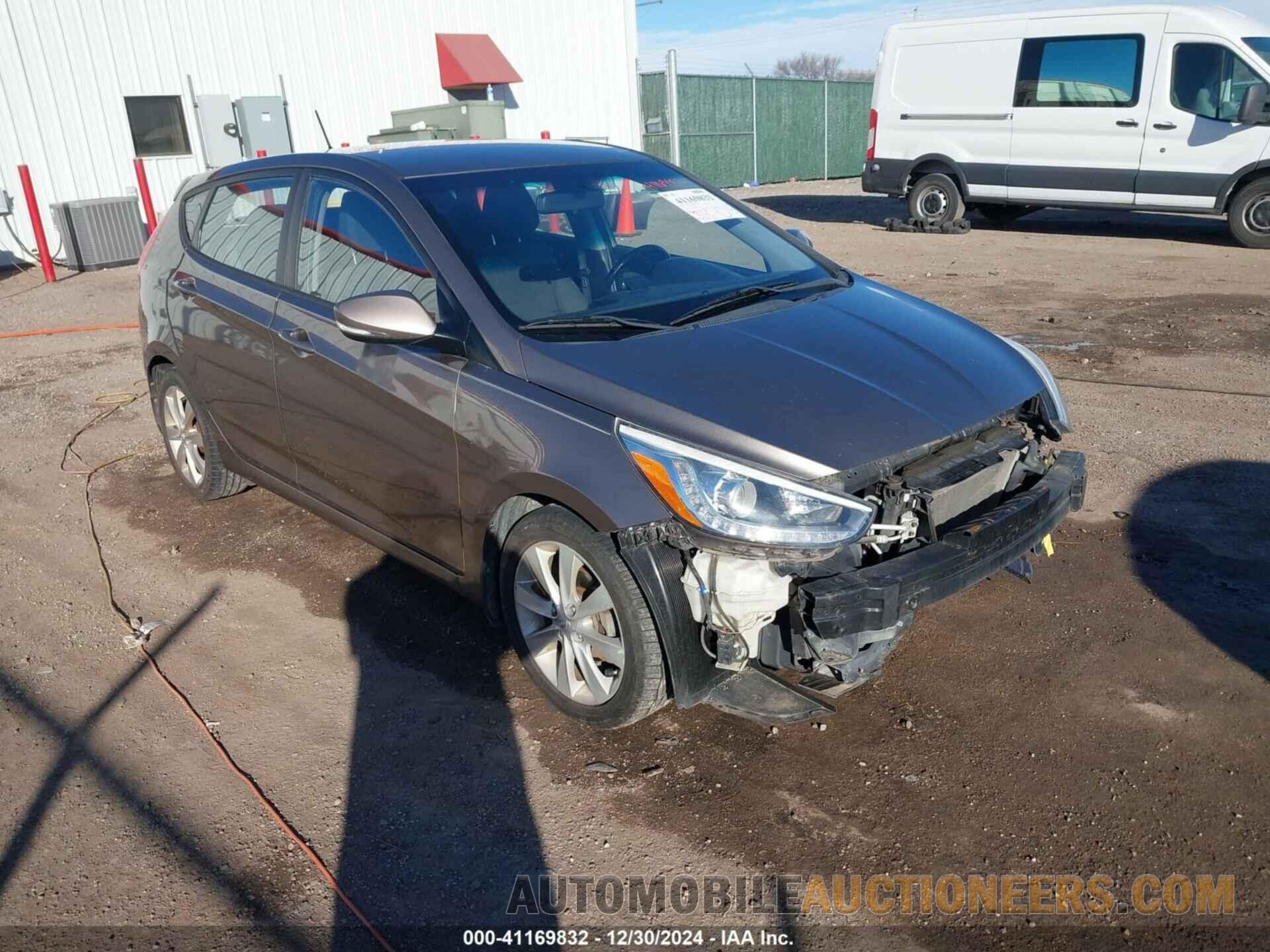 KMHCU5AE3EU189425 HYUNDAI ACCENT 2014