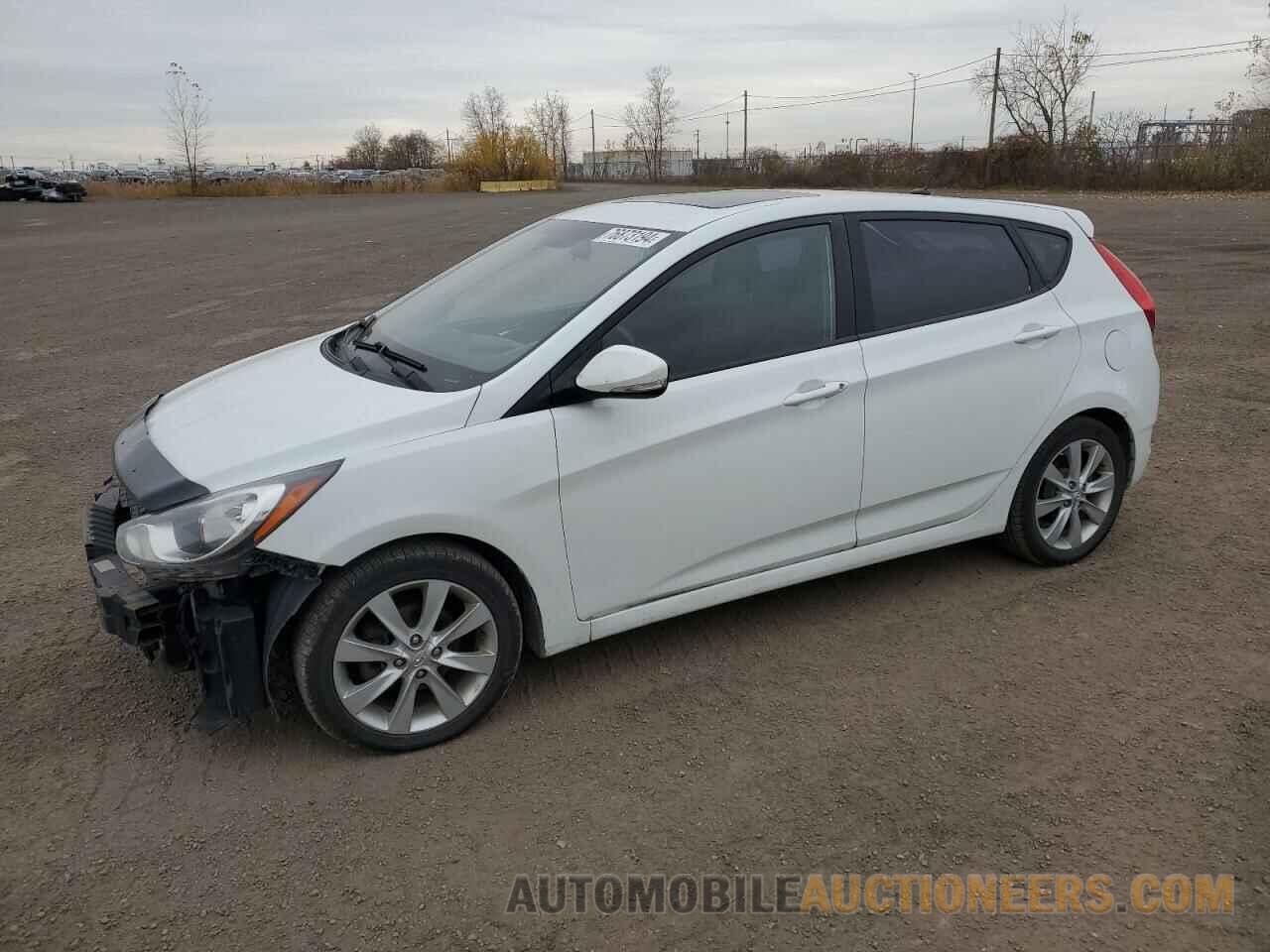 KMHCU5AE4CU018499 HYUNDAI ACCENT 2012