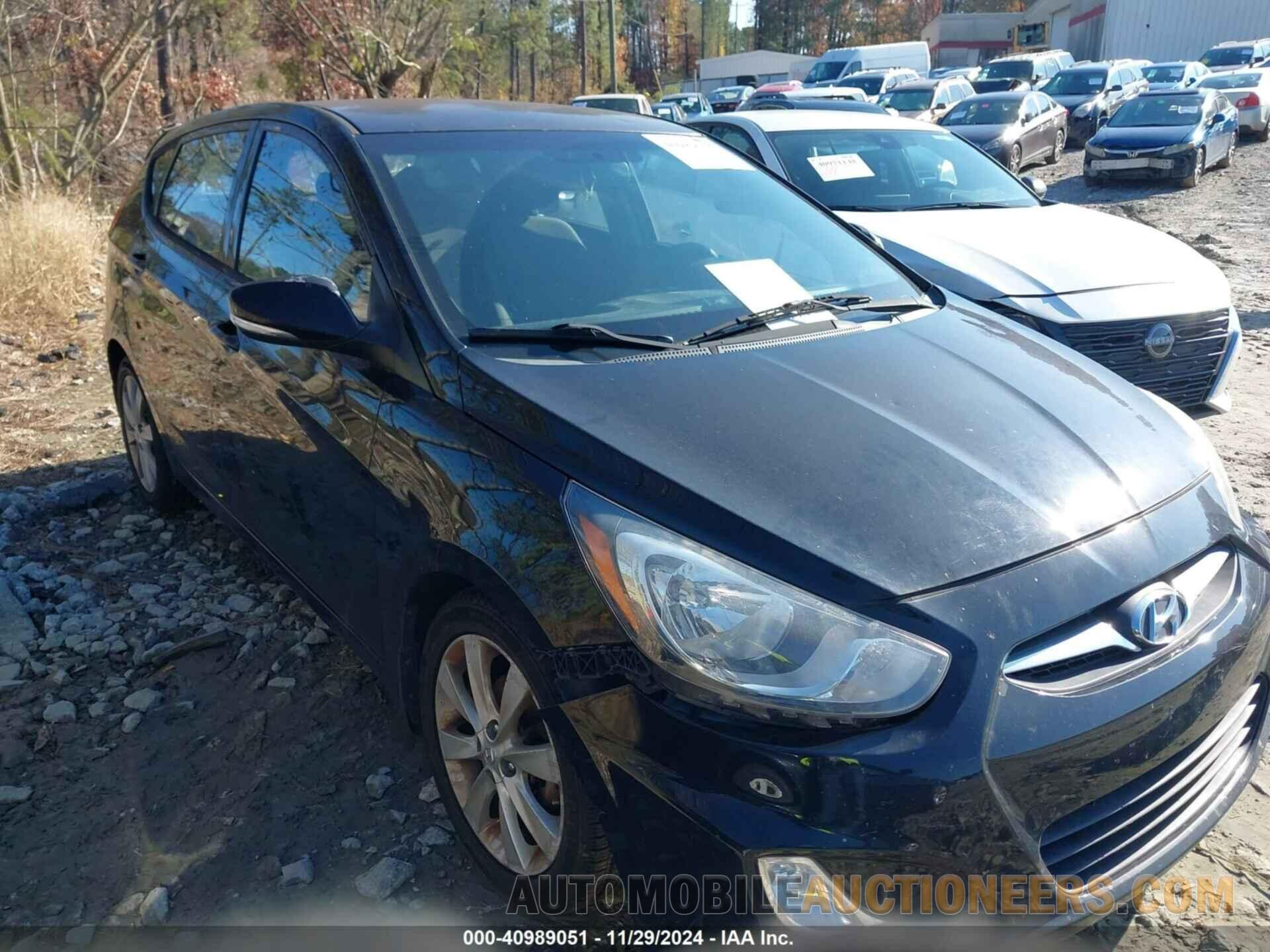 KMHCU5AE4DU090014 HYUNDAI ACCENT 2013