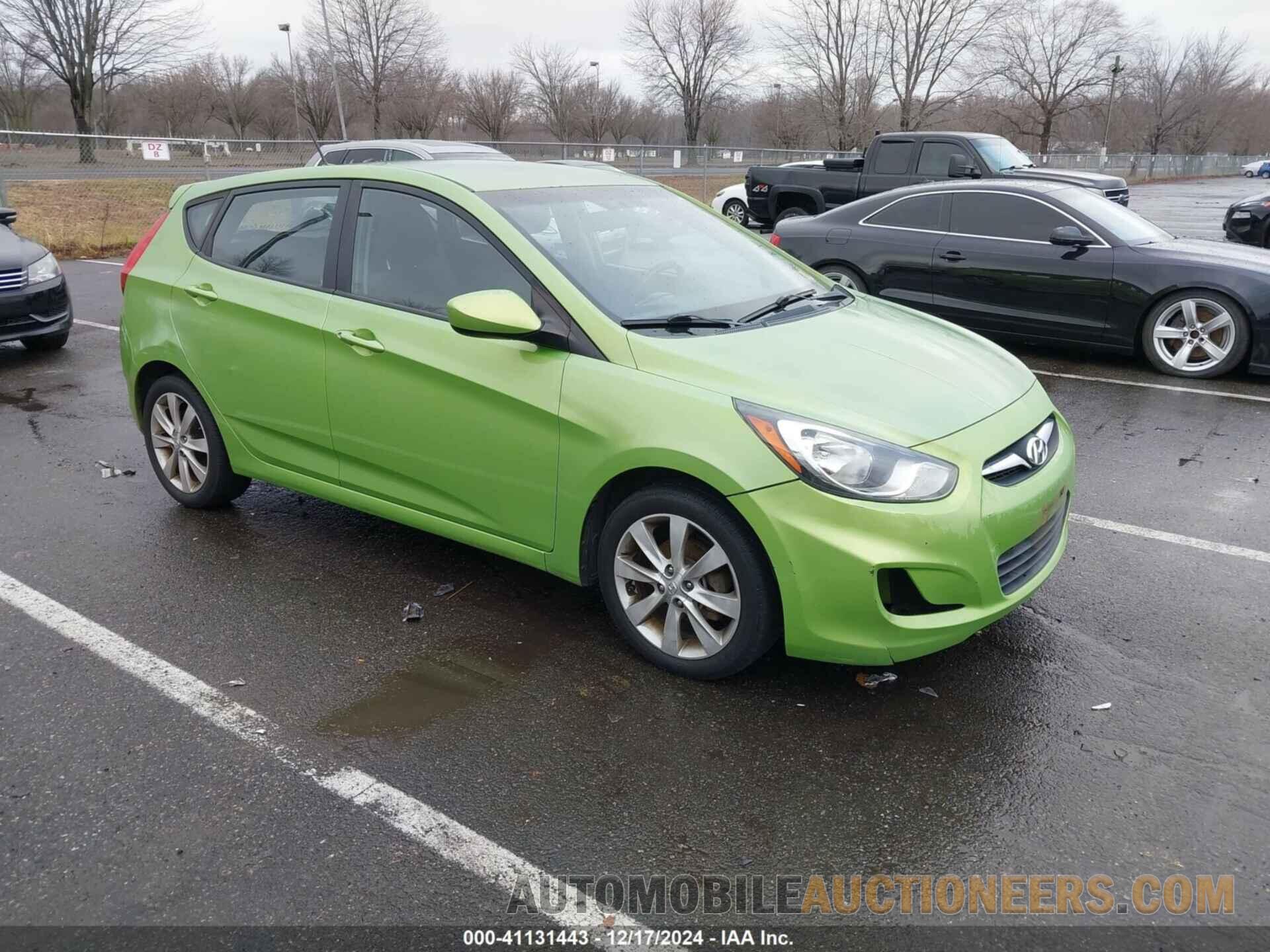 KMHCU5AE5CU022934 HYUNDAI ACCENT 2012