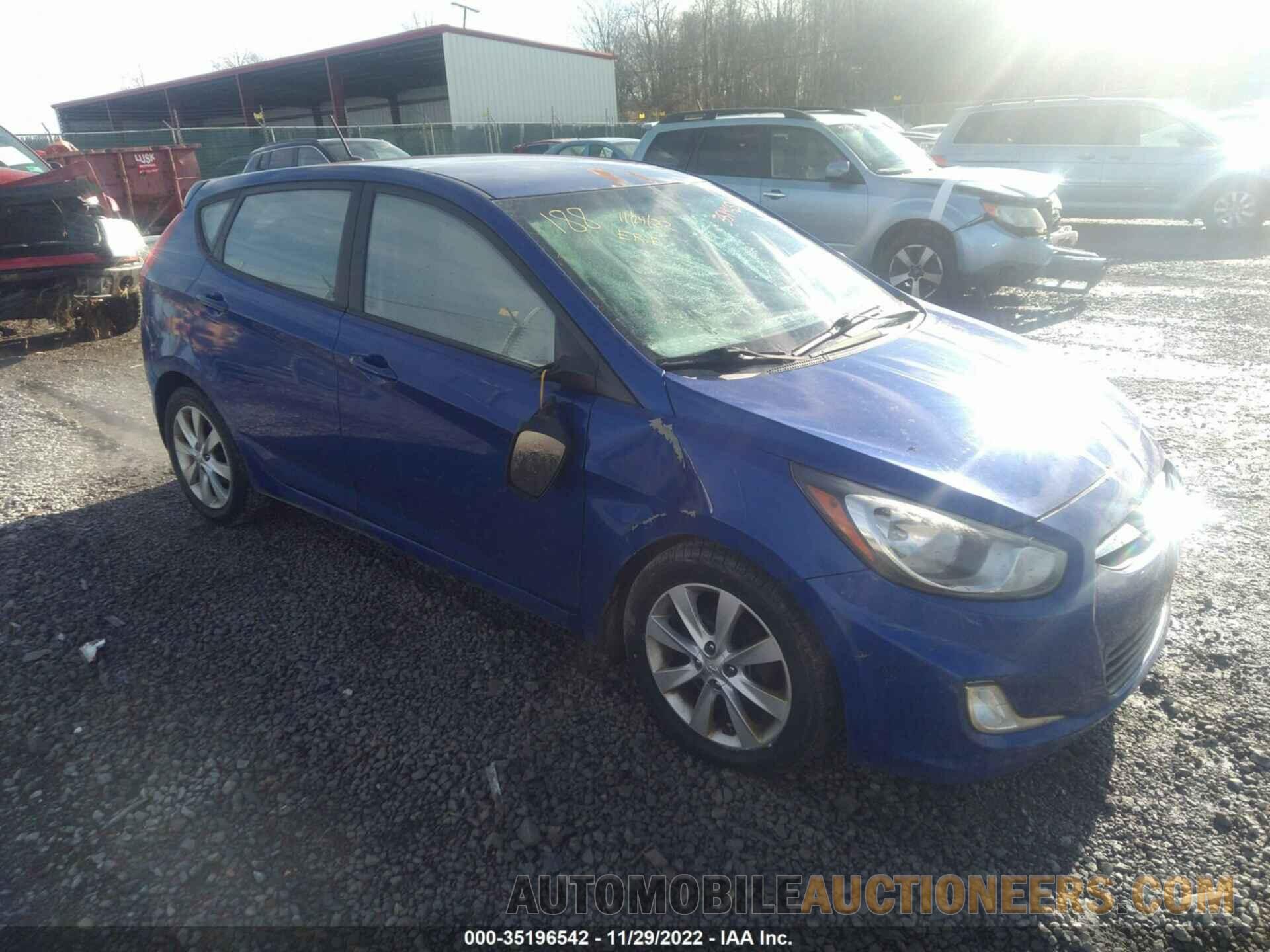 KMHCU5AE5CU023789 HYUNDAI ACCENT 2012