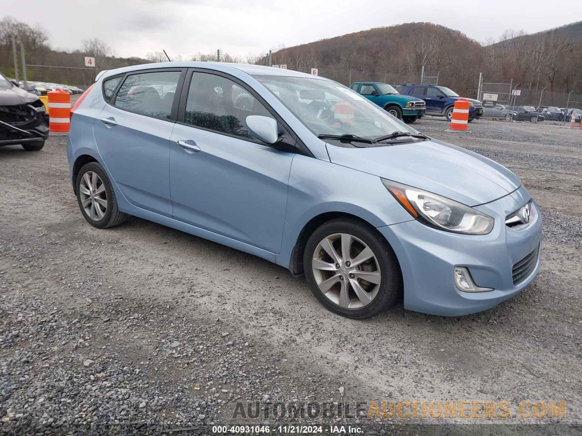 KMHCU5AE7CU055319 HYUNDAI ACCENT 2012