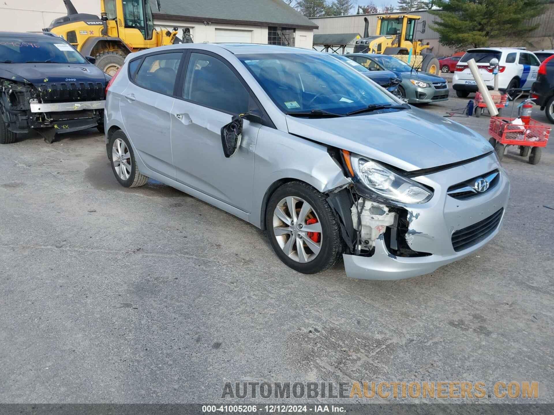 KMHCU5AE7DU086118 HYUNDAI ACCENT 2013