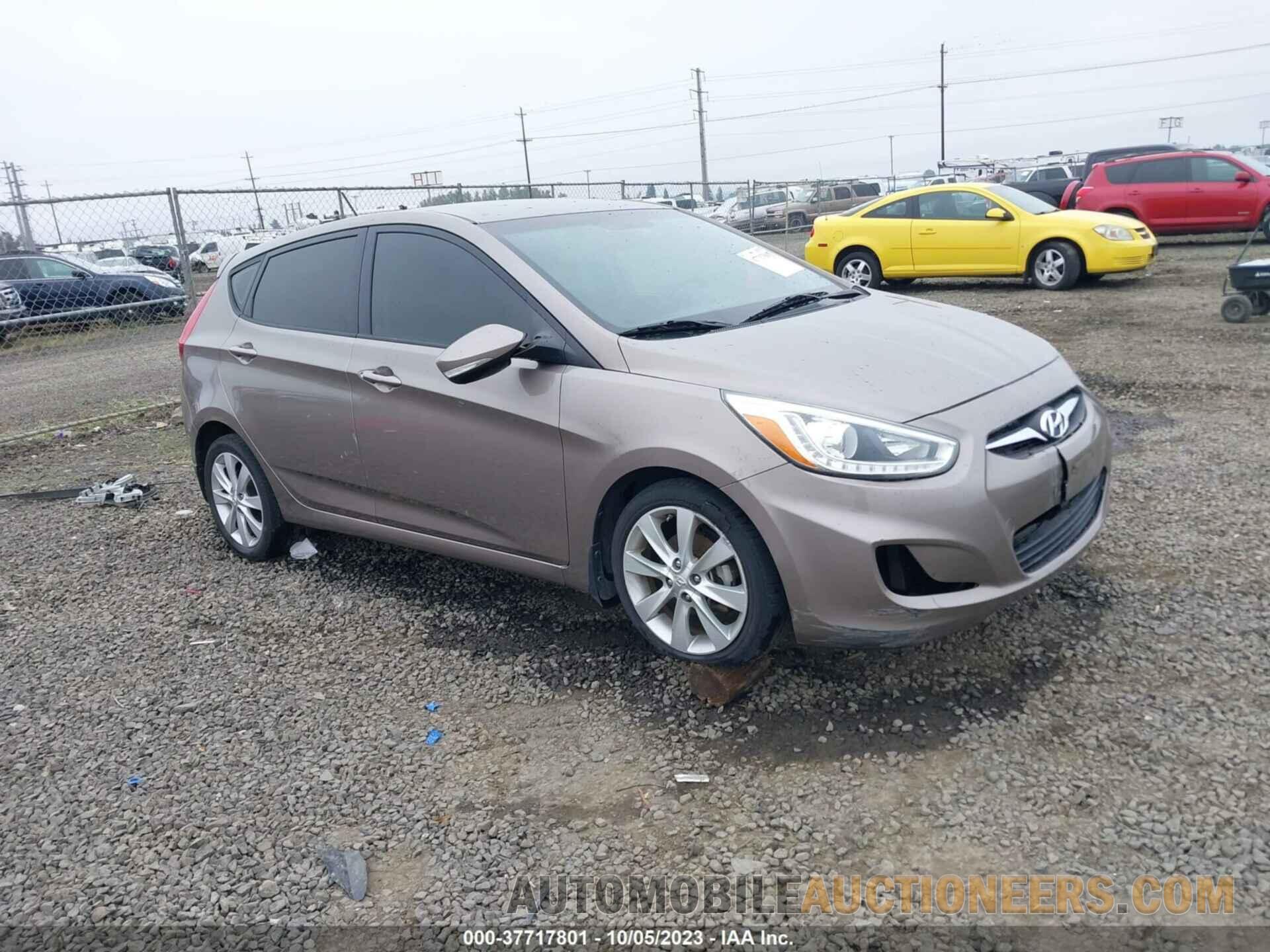 KMHCU5AE7EU145816 HYUNDAI ACCENT 2014