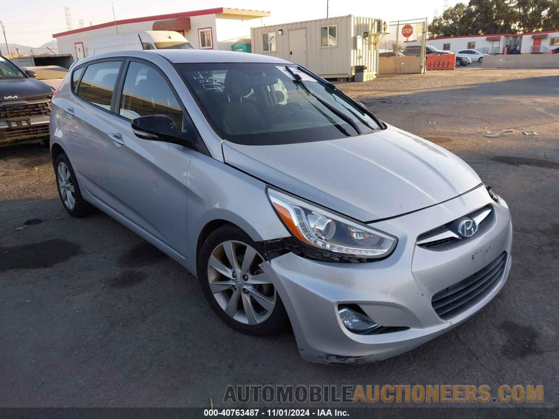 KMHCU5AE7EU158470 HYUNDAI ACCENT 2014