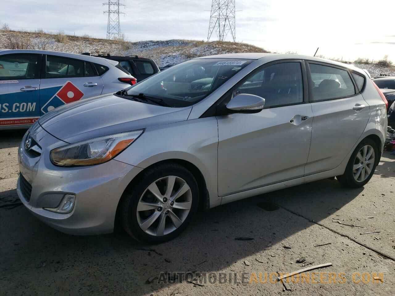 KMHCU5AE7EU169078 HYUNDAI ACCENT 2014