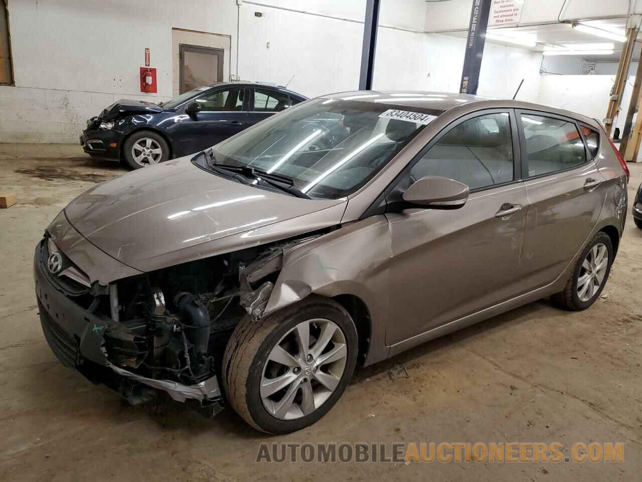 KMHCU5AE7EU174412 HYUNDAI ACCENT 2014