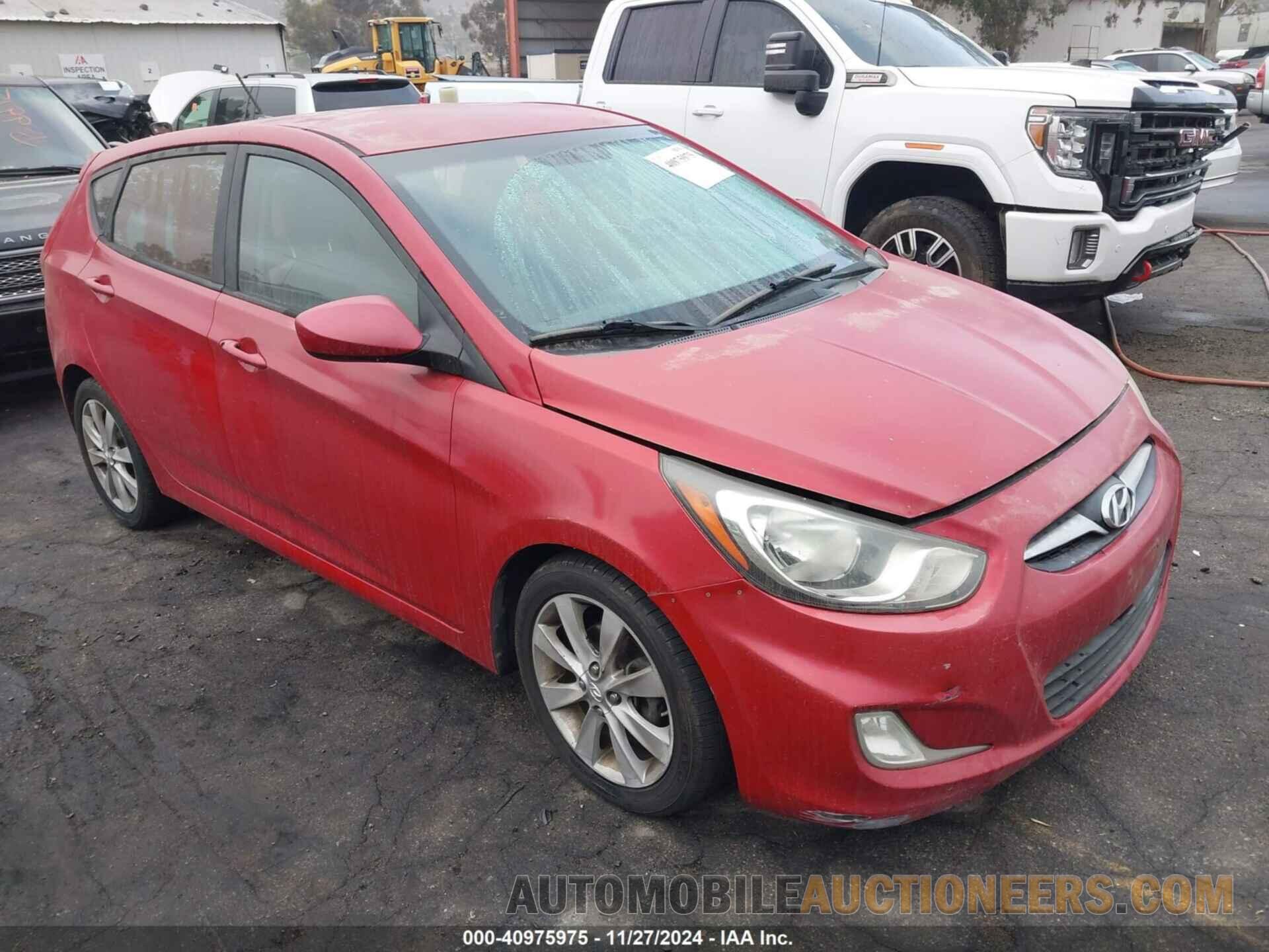 KMHCU5AE8CU018070 HYUNDAI ACCENT 2012