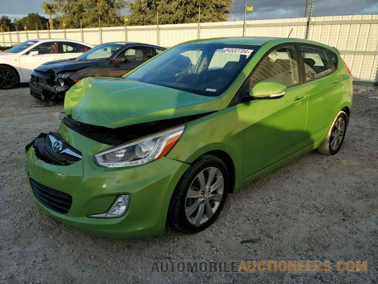 KMHCU5AE8EU168876 HYUNDAI ACCENT 2014