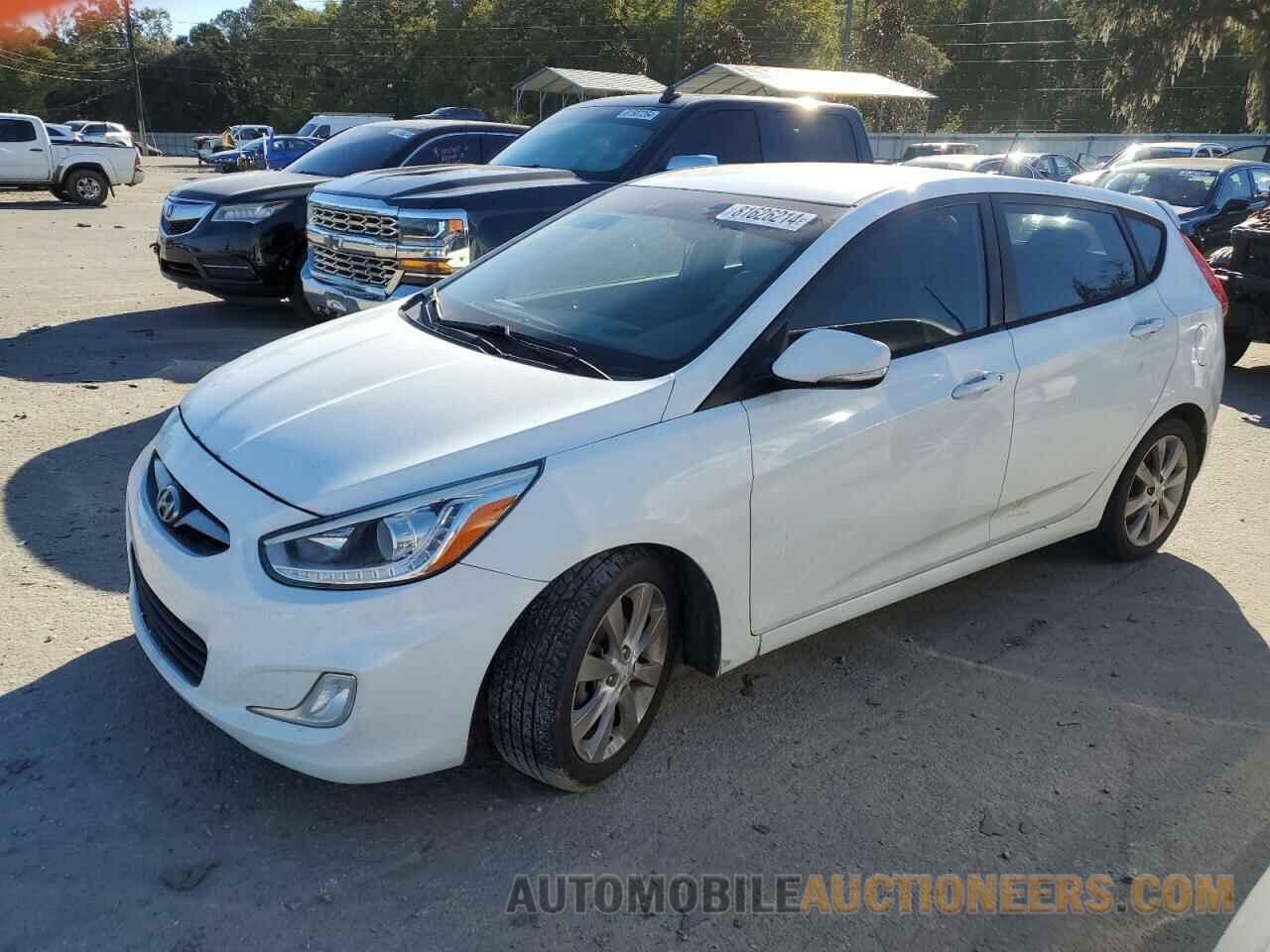 KMHCU5AE8EU190182 HYUNDAI ACCENT 2014