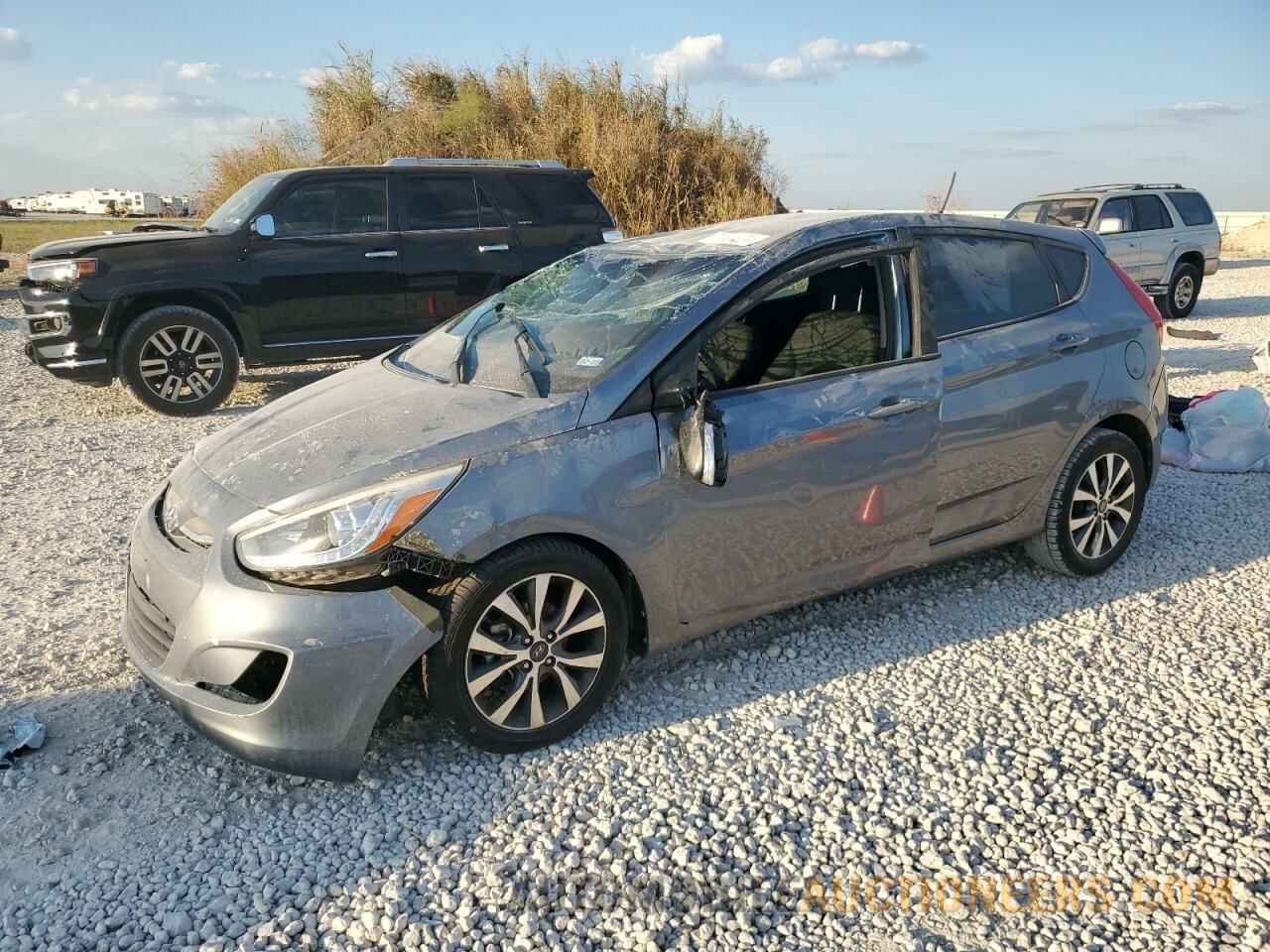 KMHCU5AE8HU354468 HYUNDAI ACCENT 2017