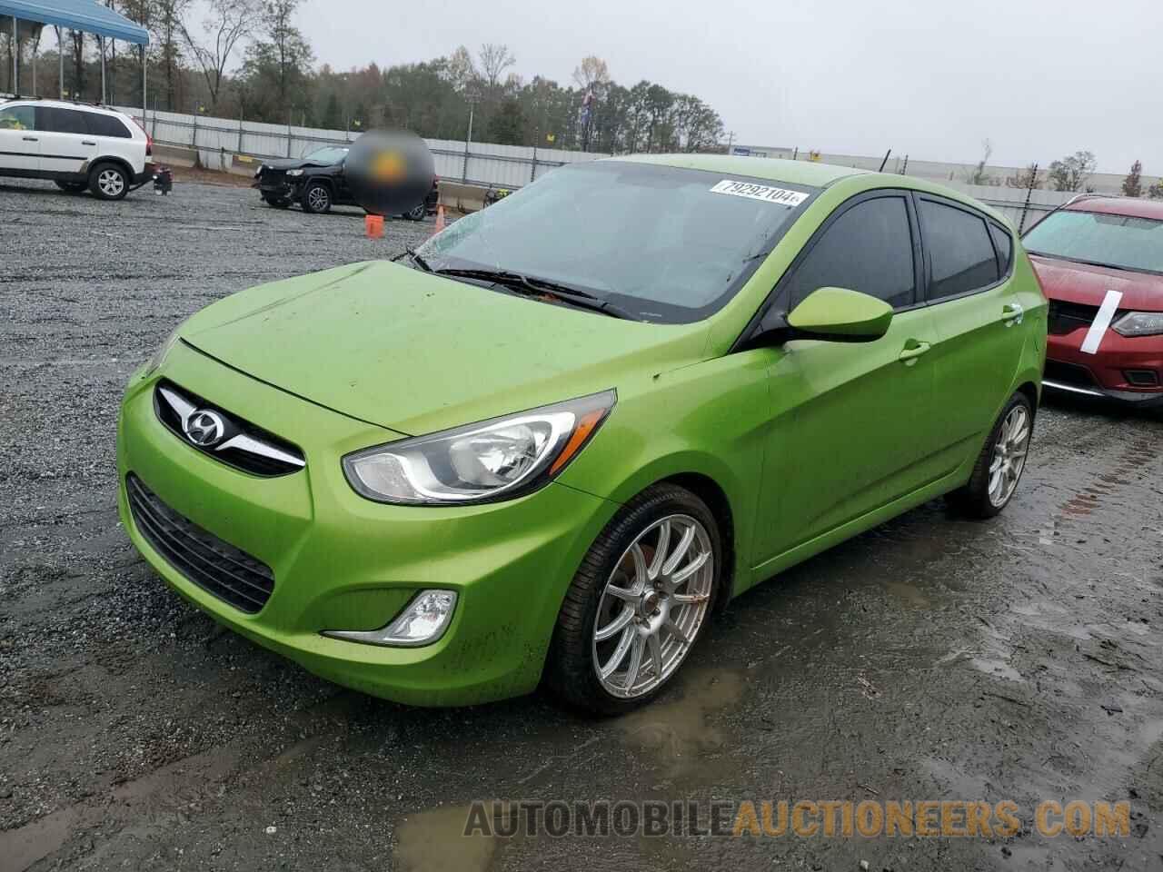 KMHCU5AE9CU026985 HYUNDAI ACCENT 2012