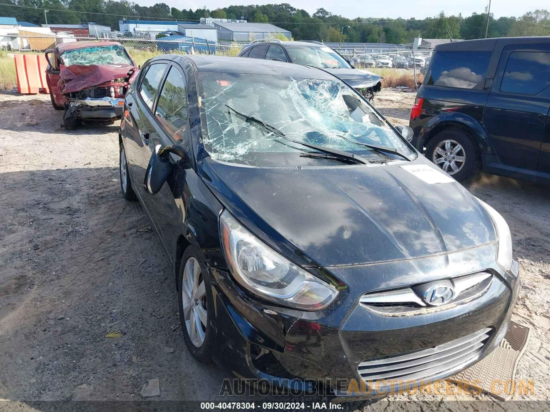 KMHCU5AE9DU067151 HYUNDAI ACCENT 2013