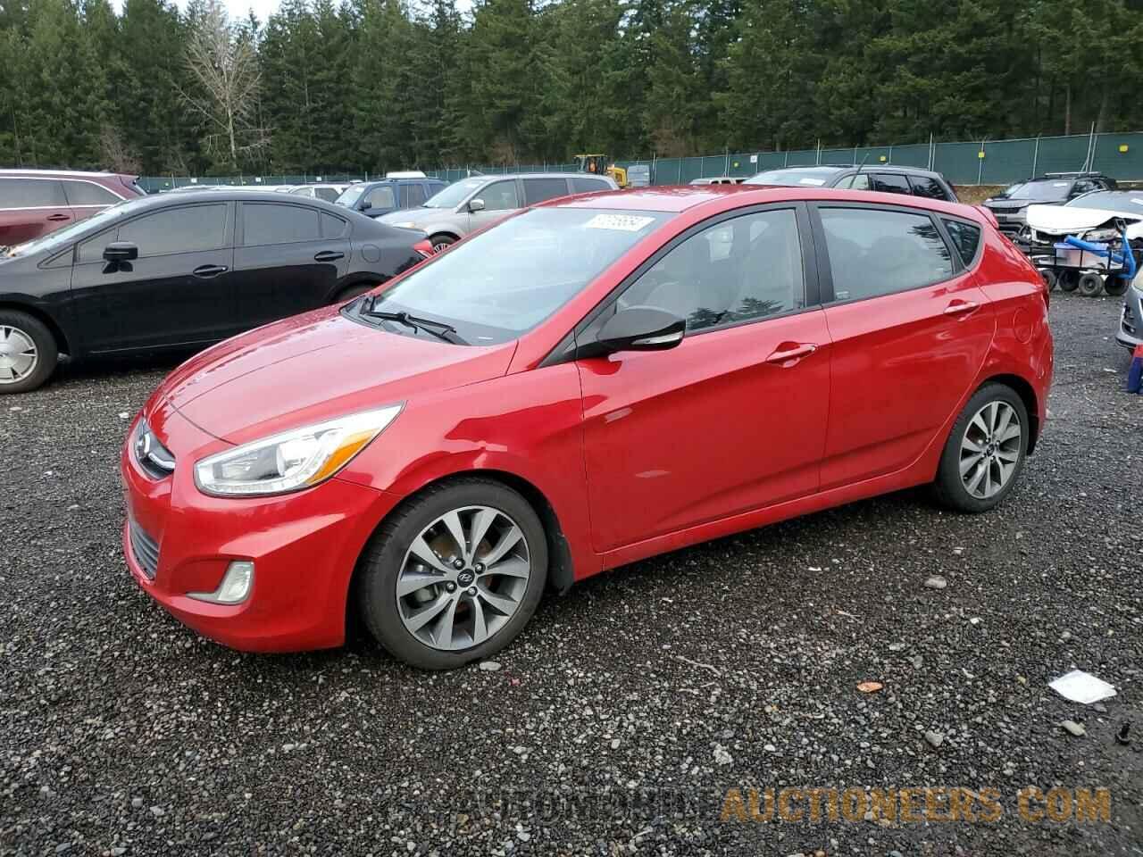 KMHCU5AEXFU205024 HYUNDAI ACCENT 2015