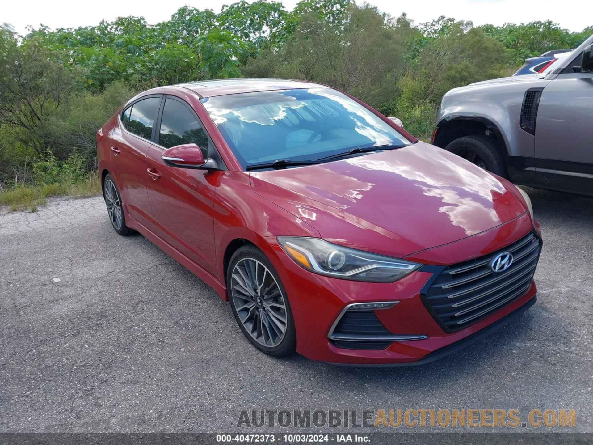 KMHD04LB0JU502311 HYUNDAI ELANTRA 2018