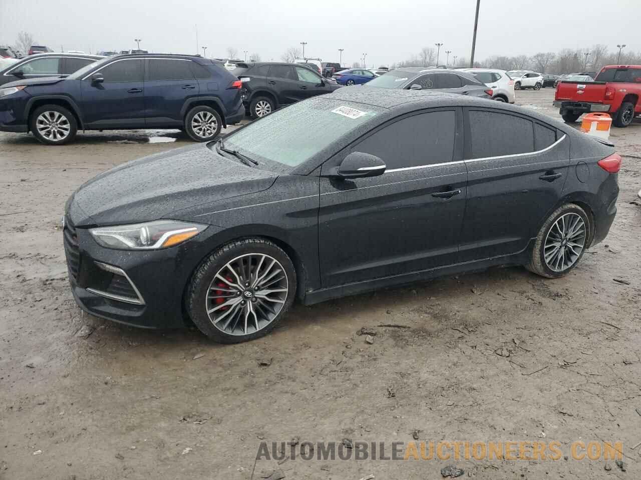 KMHD04LB0JU505743 HYUNDAI ELANTRA 2018