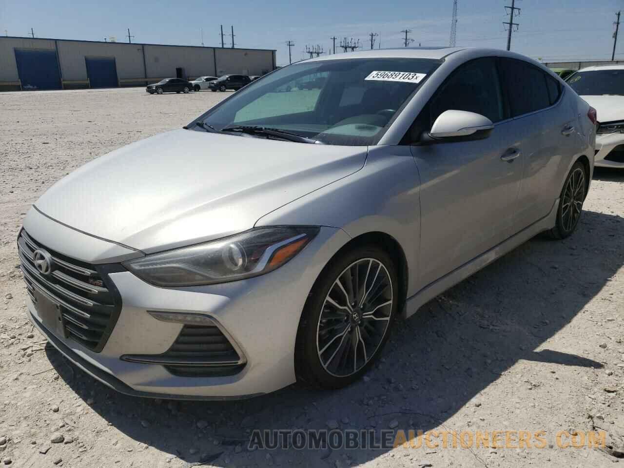 KMHD04LB0JU531503 HYUNDAI ELANTRA 2018