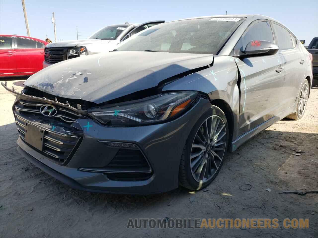 KMHD04LB0JU534305 HYUNDAI ELANTRA 2018