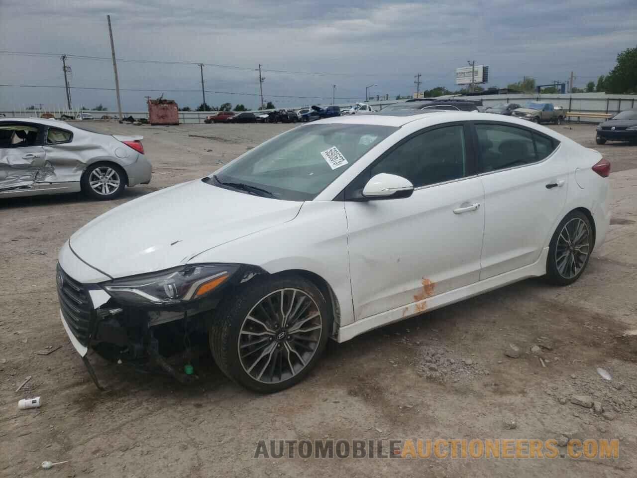 KMHD04LB0JU546194 HYUNDAI ELANTRA 2018