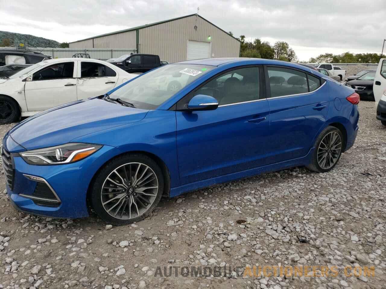 KMHD04LB0JU577168 HYUNDAI ELANTRA 2018