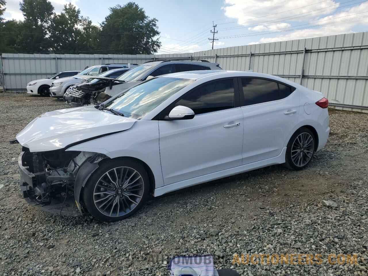 KMHD04LB0JU724573 HYUNDAI ELANTRA 2018