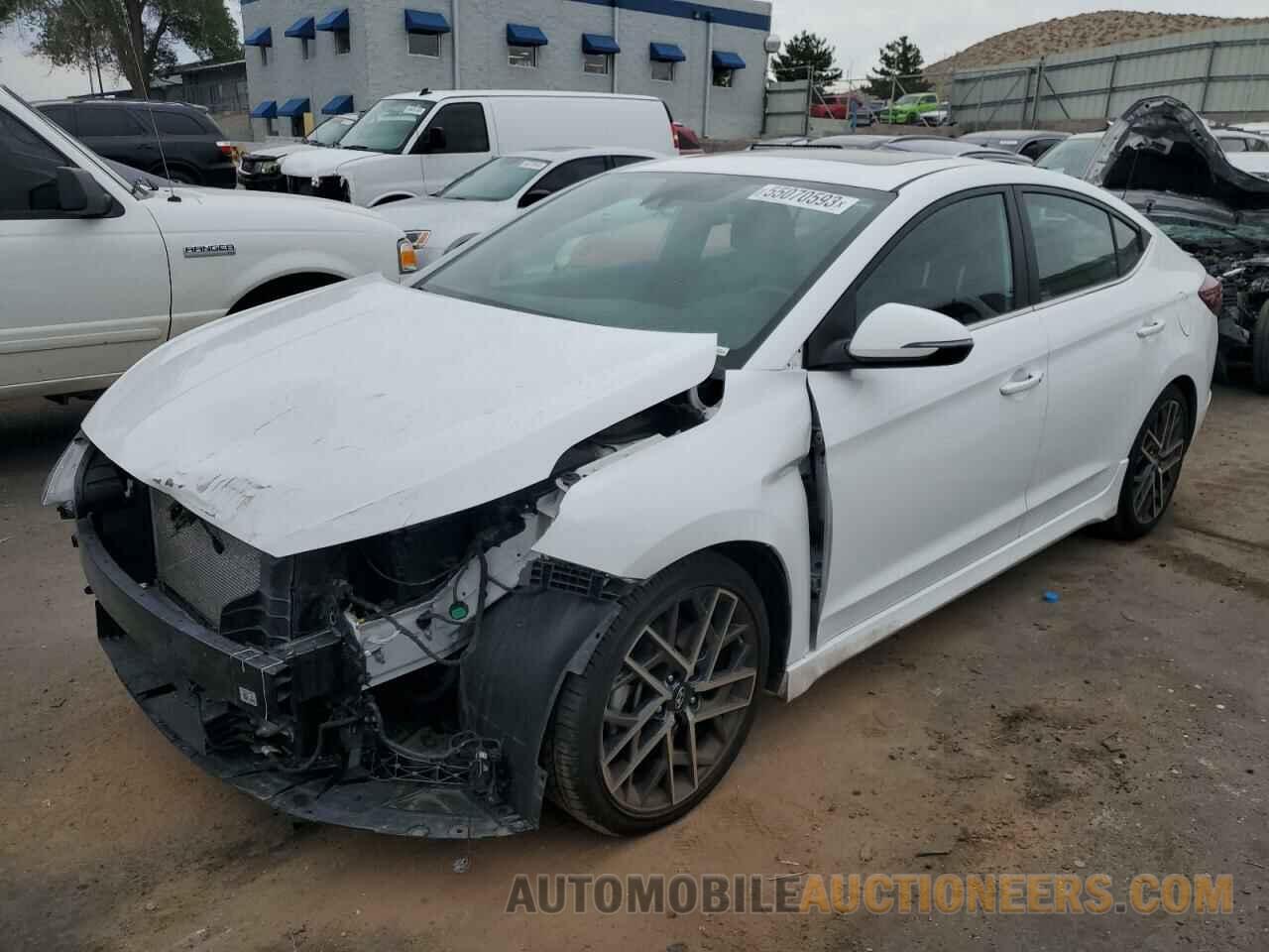 KMHD04LB0LU990467 HYUNDAI ELANTRA 2020